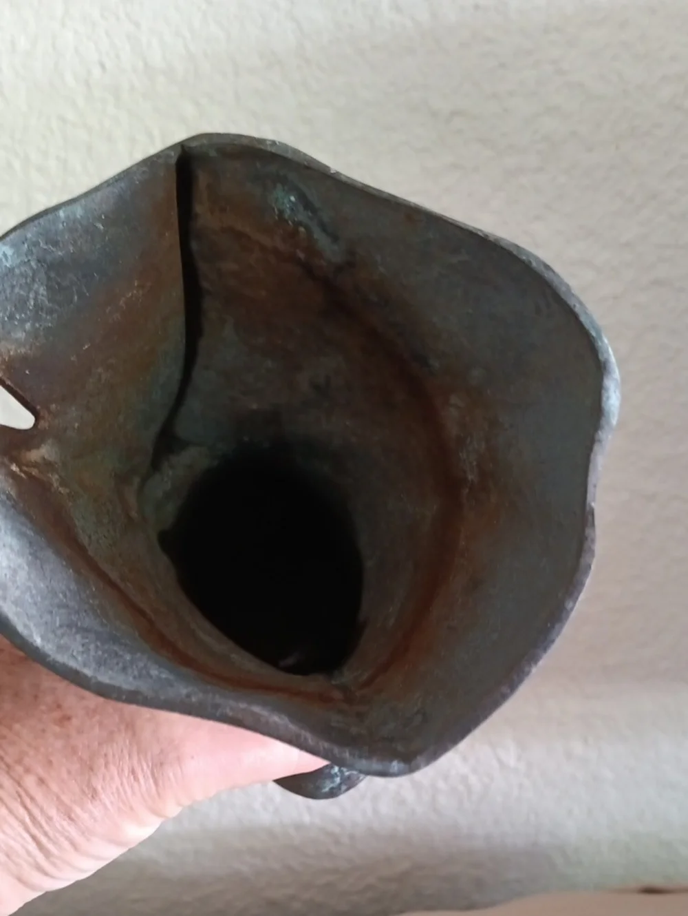 Vintage Brass Victorian Boot Planter/vase - Picture 5 of 6